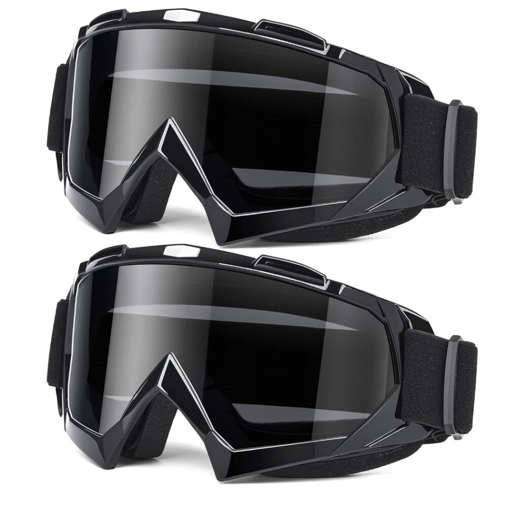 2-Pack ATV Motorcycle Goggles